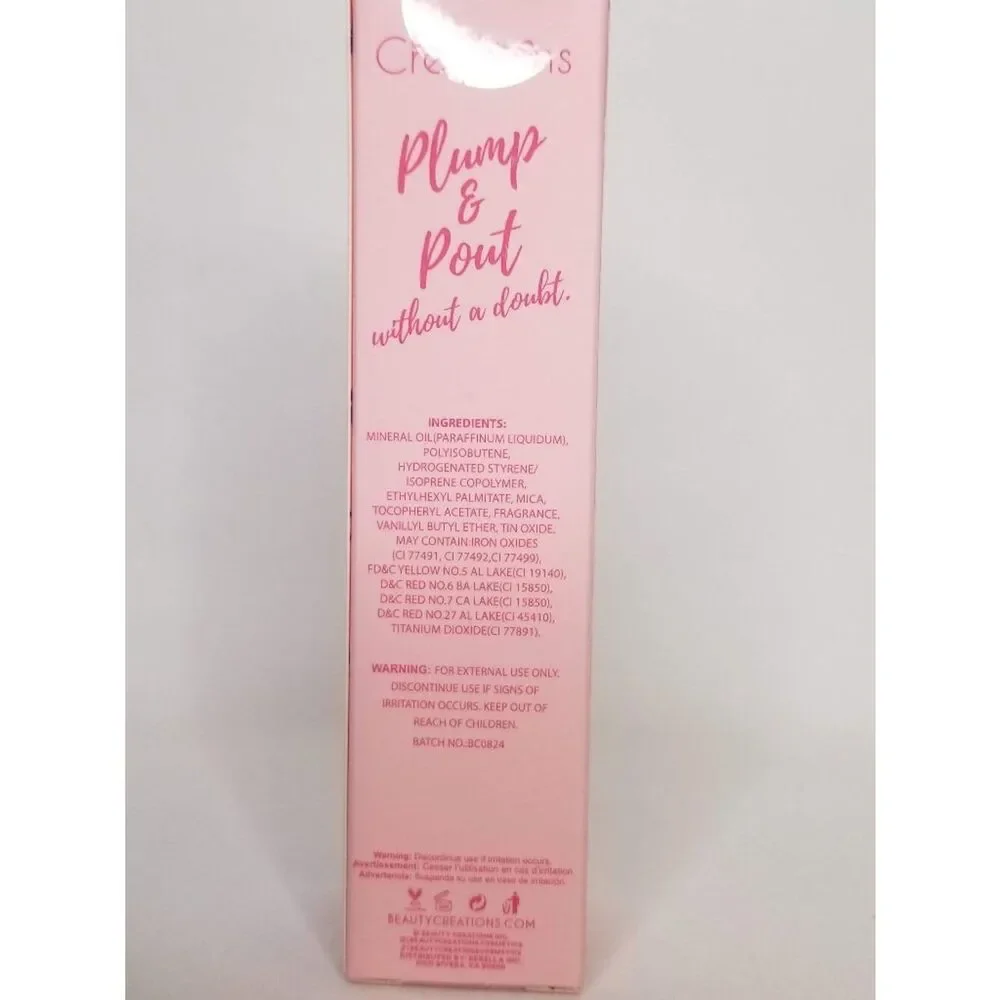 Beauty Creations - Plump & Pout Lip Plumbing Booster Gloss - Mystery